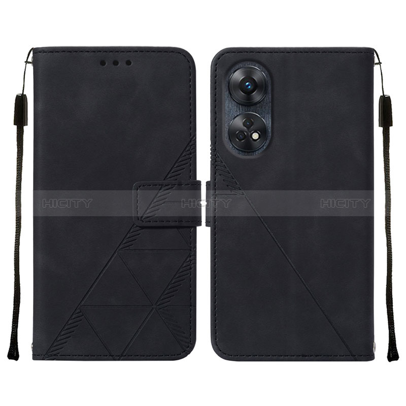 Funda de Cuero Cartera con Soporte Carcasa YB4 para Oppo Reno8 T 4G