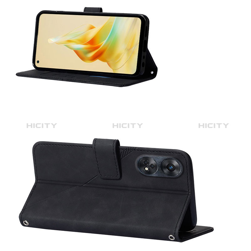 Funda de Cuero Cartera con Soporte Carcasa YB4 para Oppo Reno8 T 4G