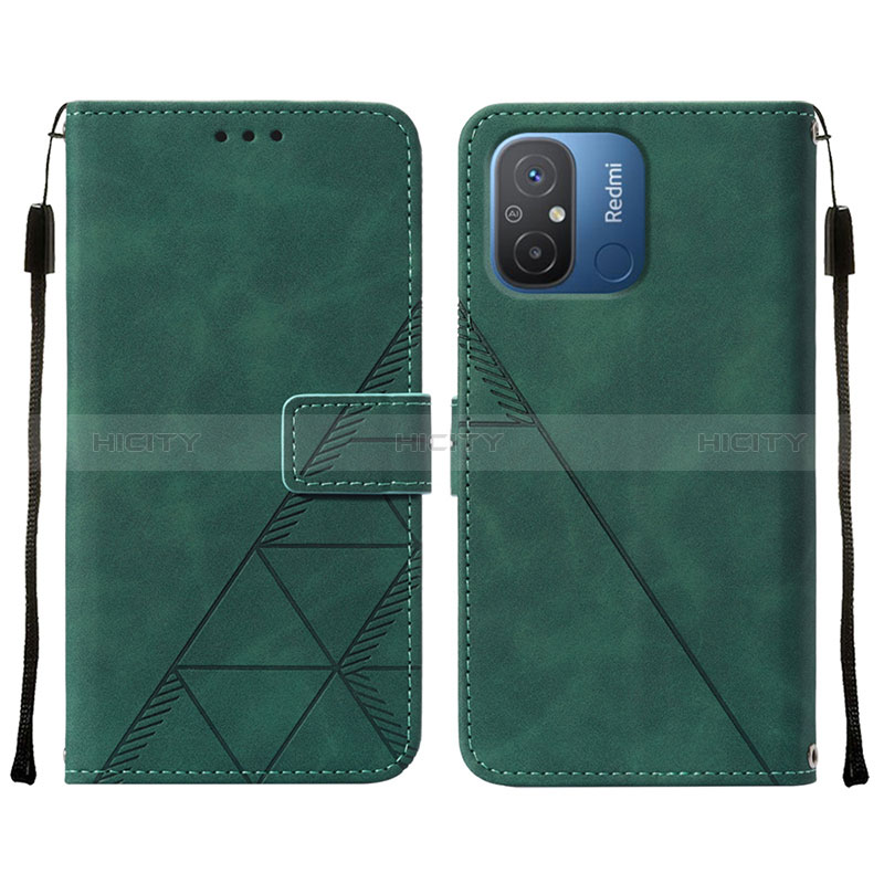 Funda de Cuero Cartera con Soporte Carcasa YB4 para Xiaomi Redmi 12C 4G