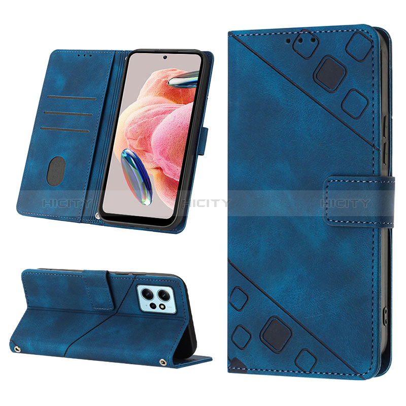 Funda de Cuero Cartera con Soporte Carcasa YB4 para Xiaomi Redmi Note 12 4G