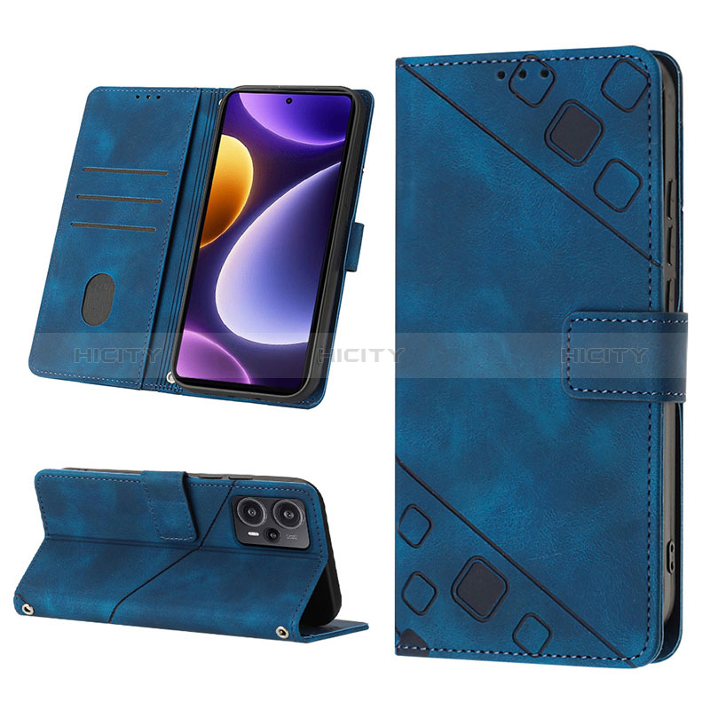 Funda de Cuero Cartera con Soporte Carcasa YB4 para Xiaomi Redmi Note 12 Turbo 5G