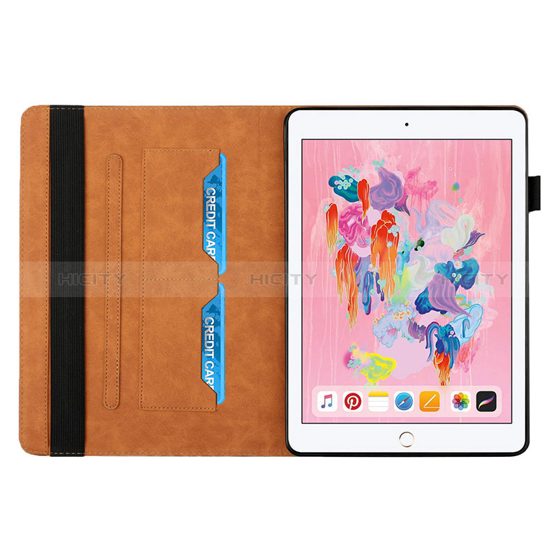 Funda de Cuero Cartera con Soporte Carcasa YX1 para Apple iPad Air