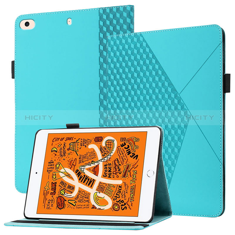 Funda de Cuero Cartera con Soporte Carcasa YX1 para Apple iPad Mini 4