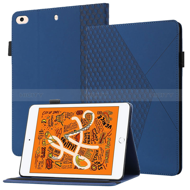 Funda de Cuero Cartera con Soporte Carcasa YX1 para Apple iPad Mini 4