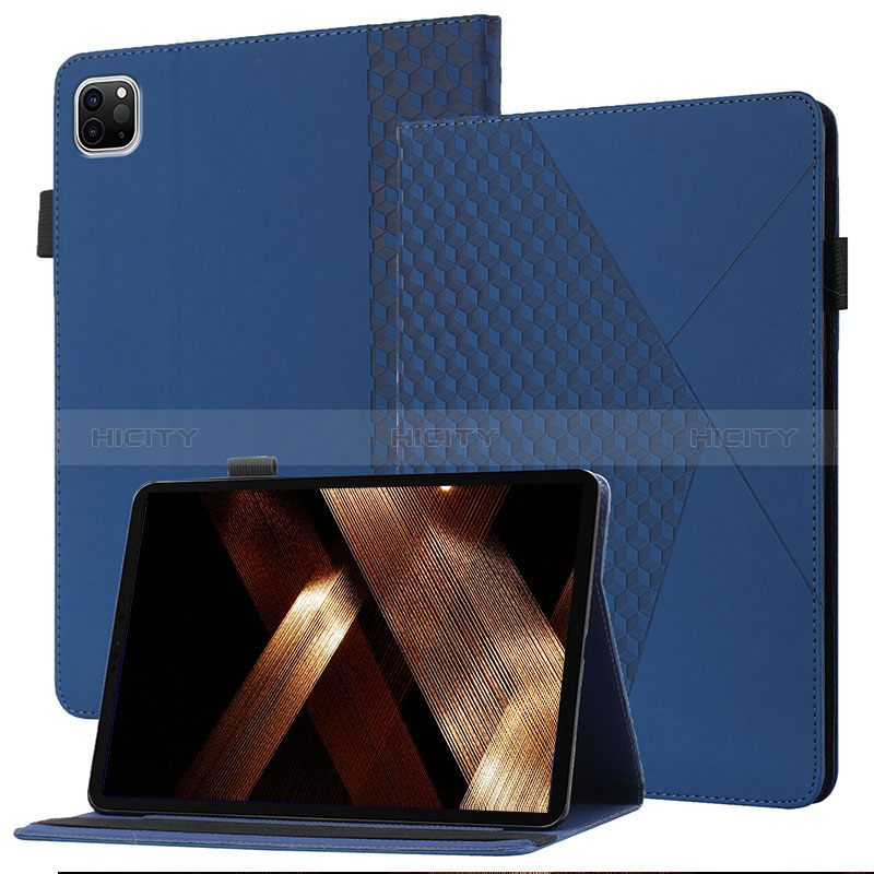 Funda de Cuero Cartera con Soporte Carcasa YX1 para Apple iPad Pro 11 (2022) Azul