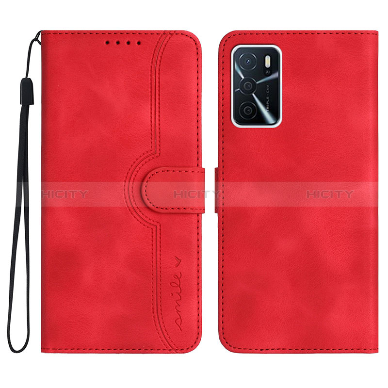 Funda de Cuero Cartera con Soporte Carcasa YX1 para Oppo A16