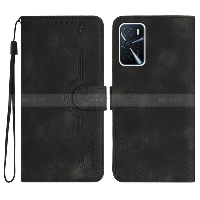 Funda de Cuero Cartera con Soporte Carcasa YX1 para Oppo A16