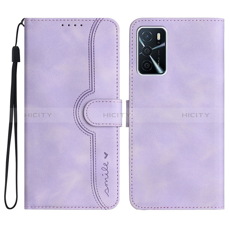 Funda de Cuero Cartera con Soporte Carcasa YX1 para Oppo A16