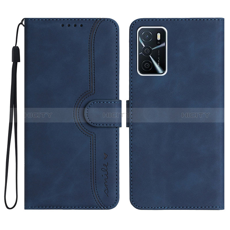 Funda de Cuero Cartera con Soporte Carcasa YX1 para Oppo A16