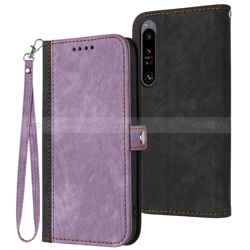 Funda de Cuero Cartera con Soporte Carcasa YX1 para Sony Xperia 1 IV