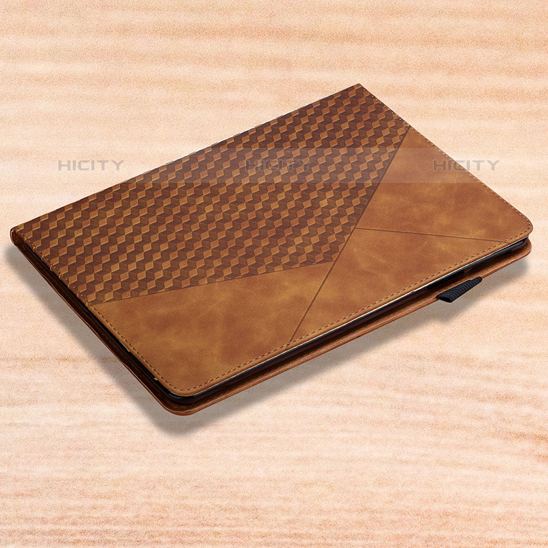 Funda de Cuero Cartera con Soporte Carcasa YX2 para Apple iPad 10.2 (2020) Marron