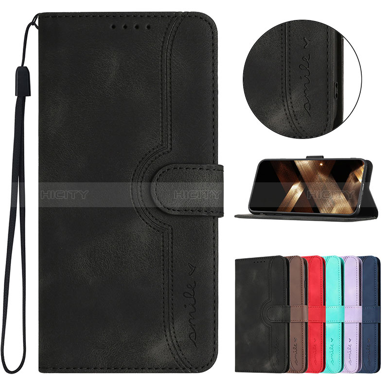 Funda de Cuero Cartera con Soporte Carcasa YX2 para Motorola Moto Edge 40 5G