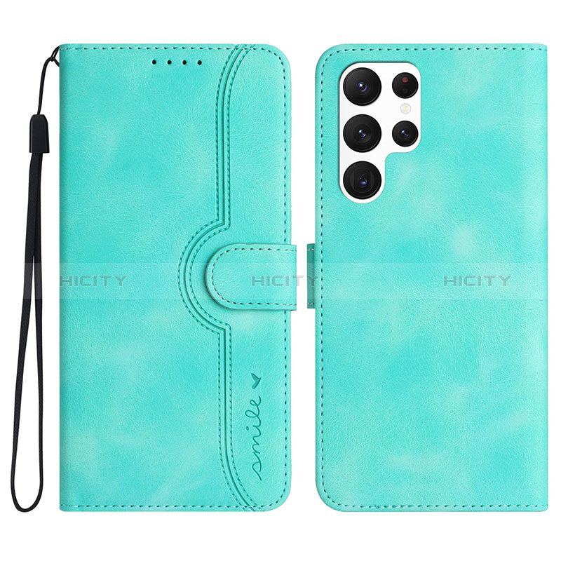 Funda de Cuero Cartera con Soporte Carcasa YX2 para Samsung Galaxy S22 Ultra 5G