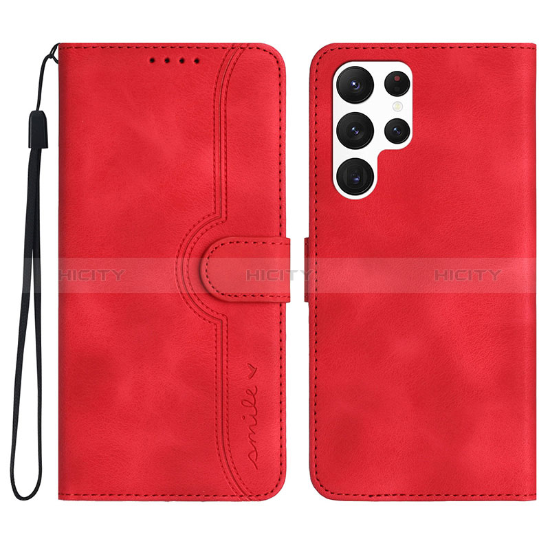 Funda de Cuero Cartera con Soporte Carcasa YX2 para Samsung Galaxy S24 Ultra 5G