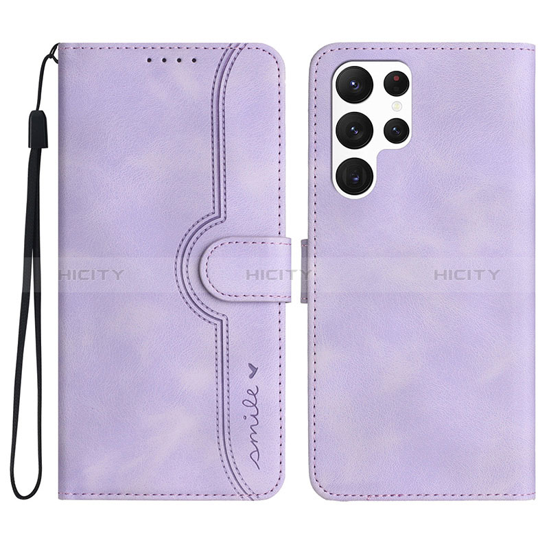 Funda de Cuero Cartera con Soporte Carcasa YX2 para Samsung Galaxy S24 Ultra 5G