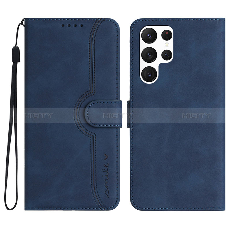 Funda de Cuero Cartera con Soporte Carcasa YX2 para Samsung Galaxy S24 Ultra 5G