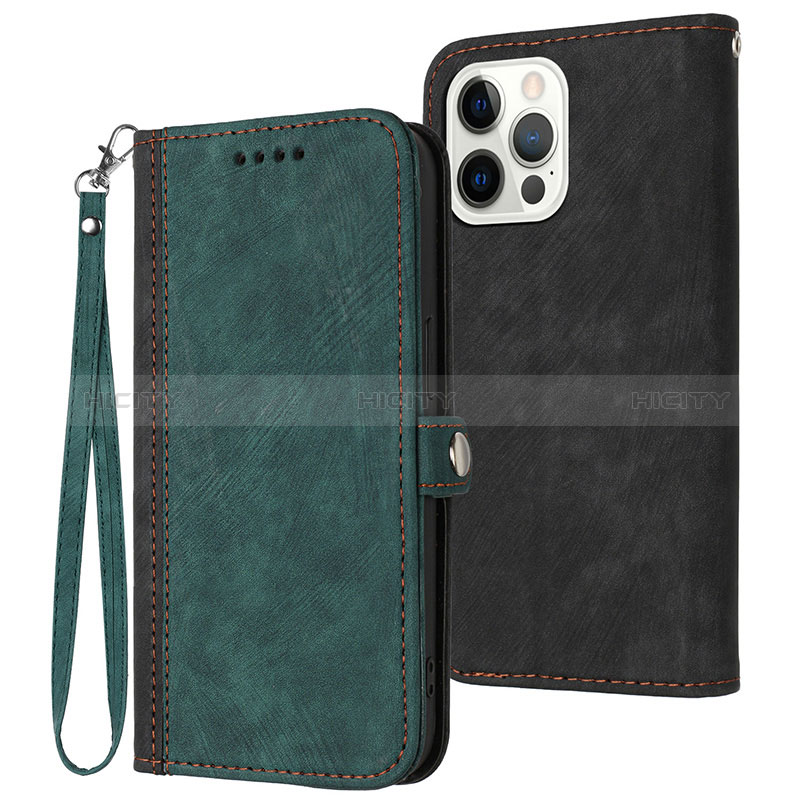 Funda de Cuero Cartera con Soporte Carcasa YX3 para Apple iPhone 14 Pro Max