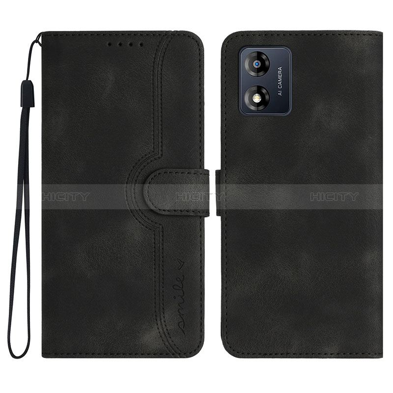 Funda de Cuero Cartera con Soporte Carcasa YX3 para Motorola Moto E13