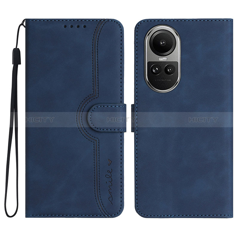 Funda de Cuero Cartera con Soporte Carcasa YX3 para Oppo Reno10 5G