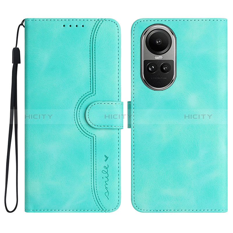 Funda de Cuero Cartera con Soporte Carcasa YX3 para Oppo Reno10 5G