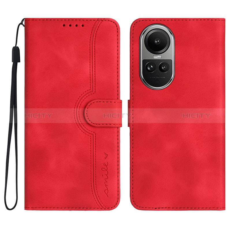 Funda de Cuero Cartera con Soporte Carcasa YX3 para Oppo Reno10 Pro 5G