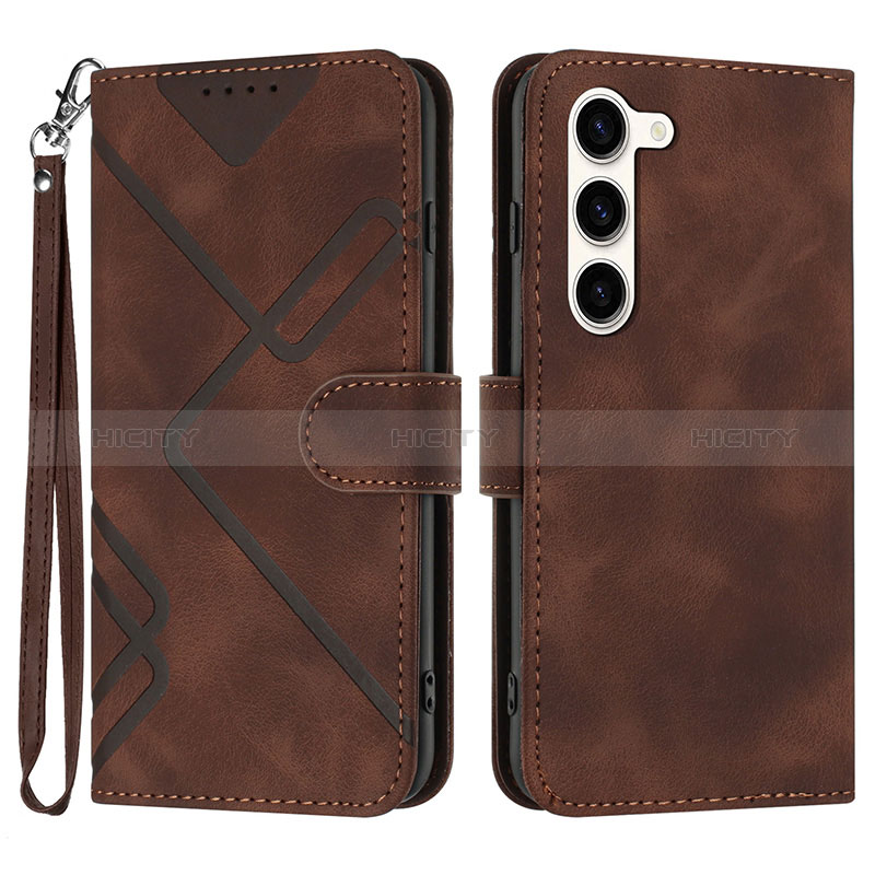 Funda de Cuero Cartera con Soporte Carcasa YX3 para Samsung Galaxy S24 5G