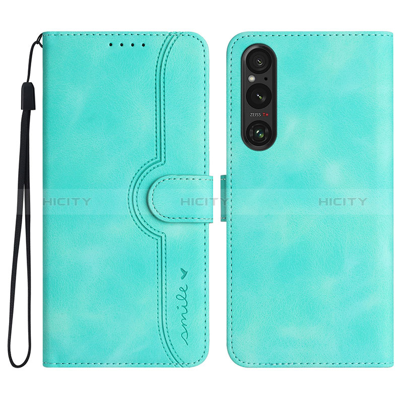 Funda de Cuero Cartera con Soporte Carcasa YX3 para Sony Xperia 1 V