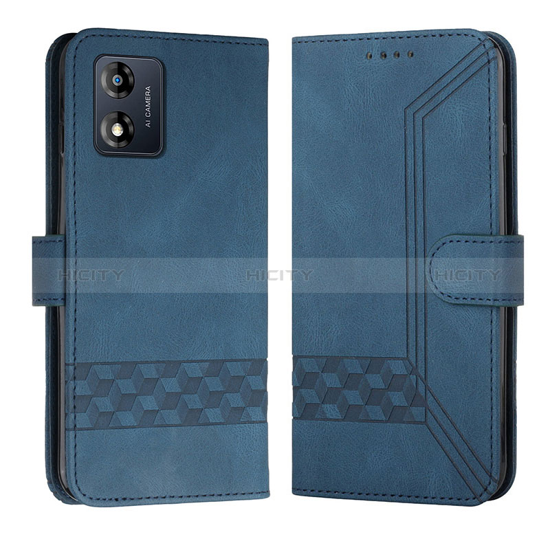 Funda de Cuero Cartera con Soporte Carcasa YX4 para Motorola Moto E13