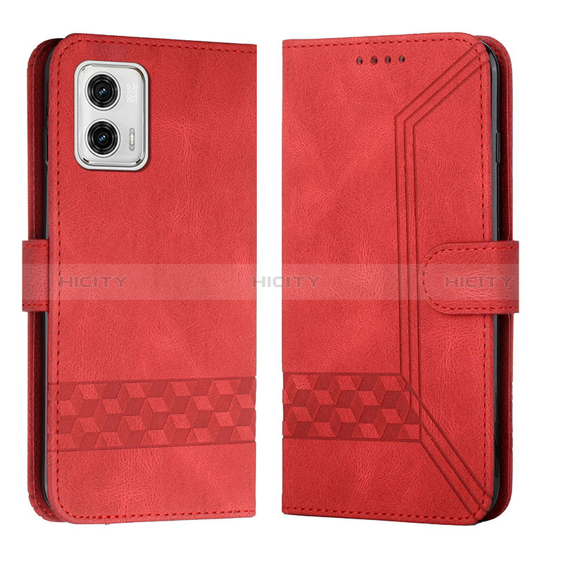 Funda de Cuero Cartera con Soporte Carcasa YX4 para Motorola Moto G53y 5G