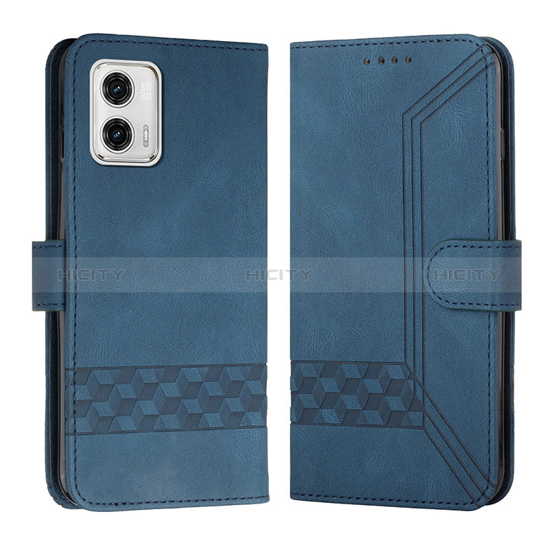 Funda de Cuero Cartera con Soporte Carcasa YX4 para Motorola Moto G73 5G