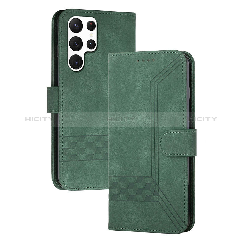 Funda de Cuero Cartera con Soporte Carcasa YX4 para Samsung Galaxy S24 Ultra 5G