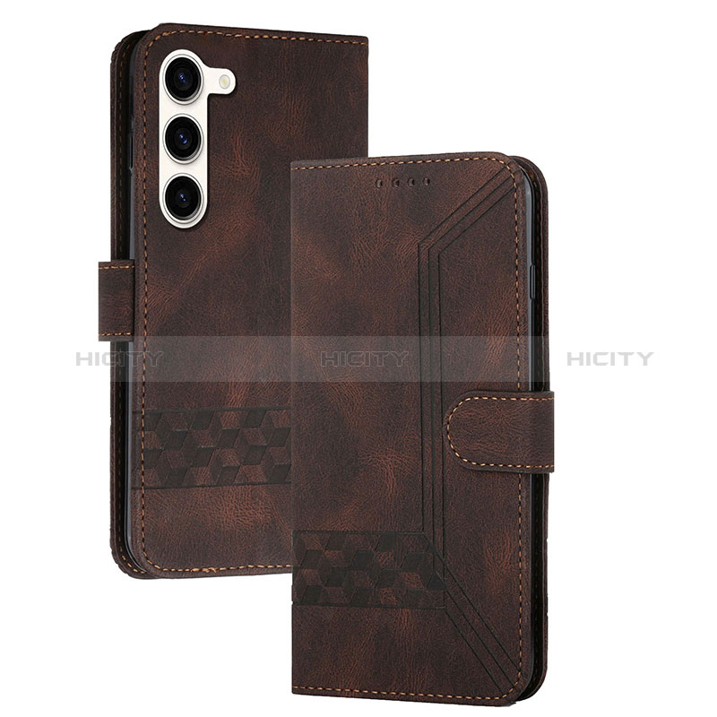 Funda de Cuero Cartera con Soporte Carcasa YX4 para Samsung Galaxy S25 Plus 5G