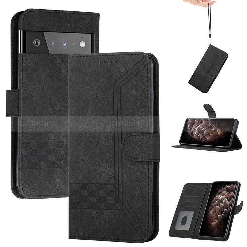 Funda de Cuero Cartera con Soporte Carcasa YX5 para Google Pixel 6 5G