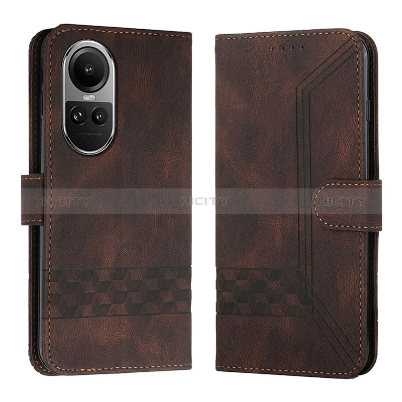 Funda de Cuero Cartera con Soporte Carcasa YX5 para Oppo Reno10 Pro 5G