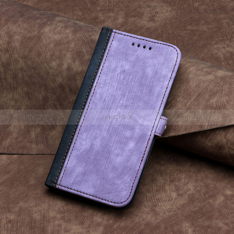 Funda de Cuero Cartera con Soporte Carcasa YX5 para Samsung Galaxy S22 Plus 5G Morado