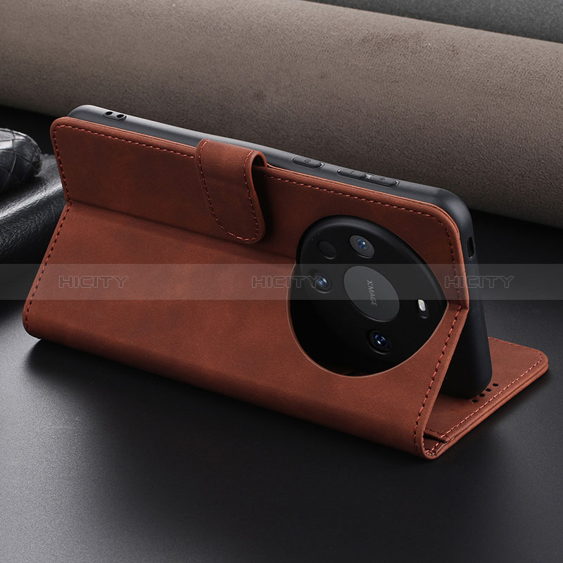 Funda de Cuero Cartera con Soporte Carcasa YZ1 para Huawei Mate 60