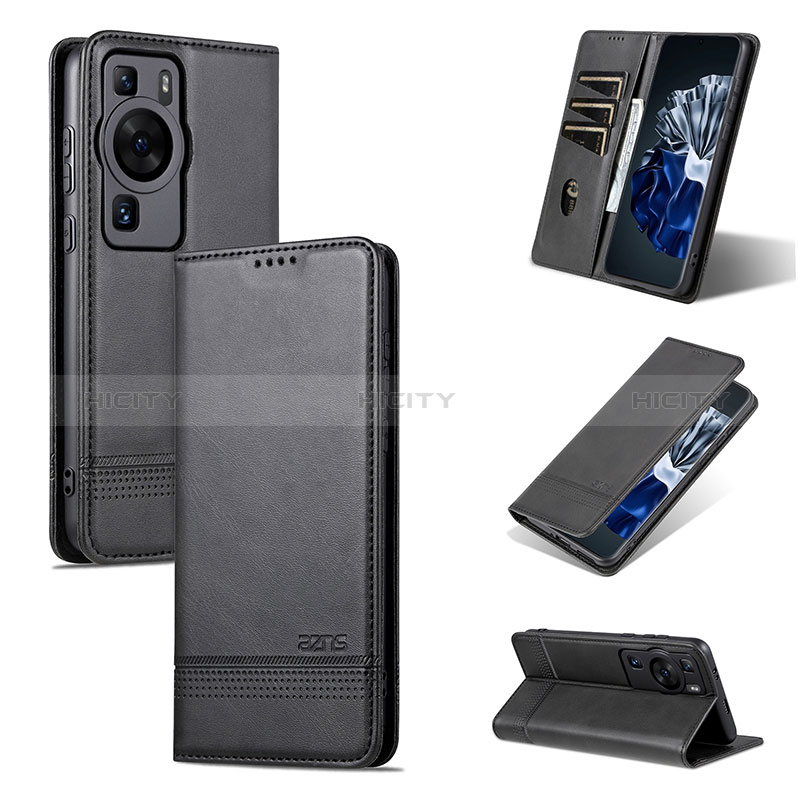 Funda de Cuero Cartera con Soporte Carcasa YZ1 para Huawei P60