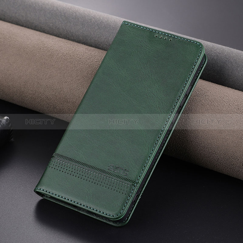 Funda de Cuero Cartera con Soporte Carcasa YZ1 para OnePlus Nord CE 3 5G Verde