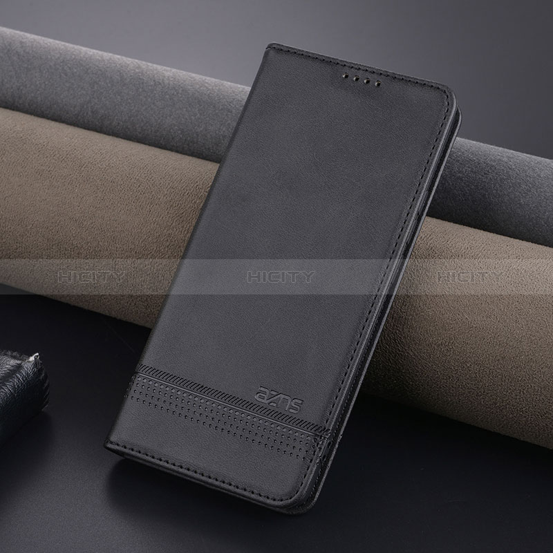 Funda de Cuero Cartera con Soporte Carcasa YZ1 para Oppo A2 Pro 5G Negro