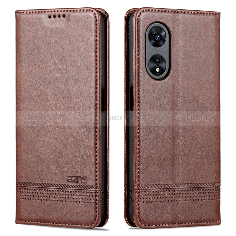 Funda de Cuero Cartera con Soporte Carcasa YZ1 para Oppo A58 5G