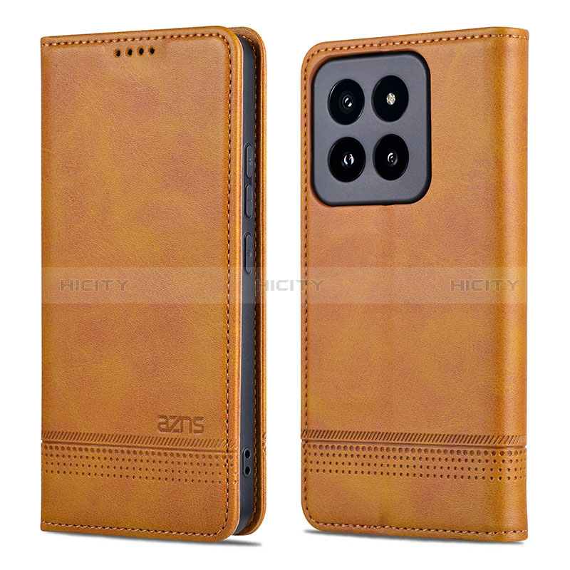 Funda de Cuero Cartera con Soporte Carcasa YZ1 para Xiaomi Mi 14 Pro 5G