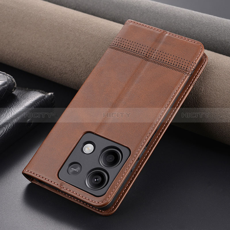 Funda de Cuero Cartera con Soporte Carcasa YZ1 para Xiaomi Redmi Note 13 5G