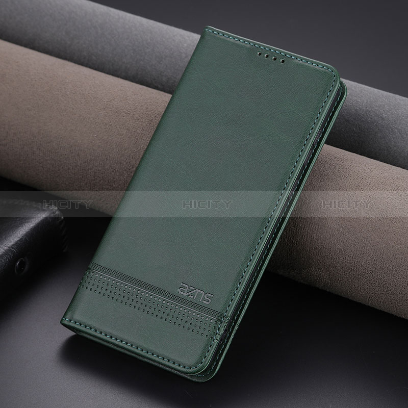 Funda de Cuero Cartera con Soporte Carcasa YZ2 para Huawei Honor 80 GT 5G Verde