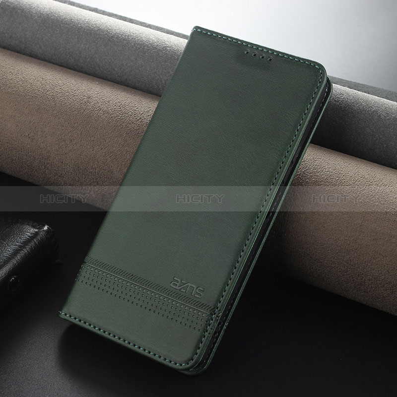 Funda de Cuero Cartera con Soporte Carcasa YZ2 para Huawei Honor 90 Lite 5G Verde