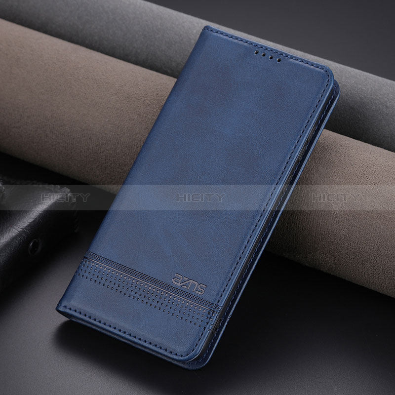 Funda de Cuero Cartera con Soporte Carcasa YZ2 para Huawei Nova 11i Azul