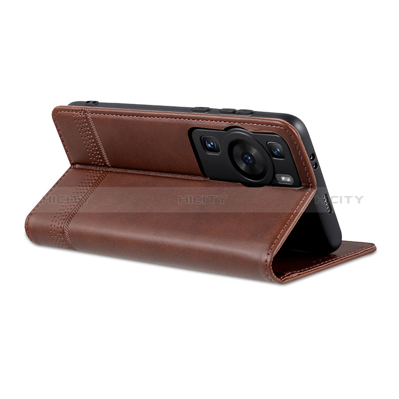 Funda de Cuero Cartera con Soporte Carcasa YZ2 para Huawei P60