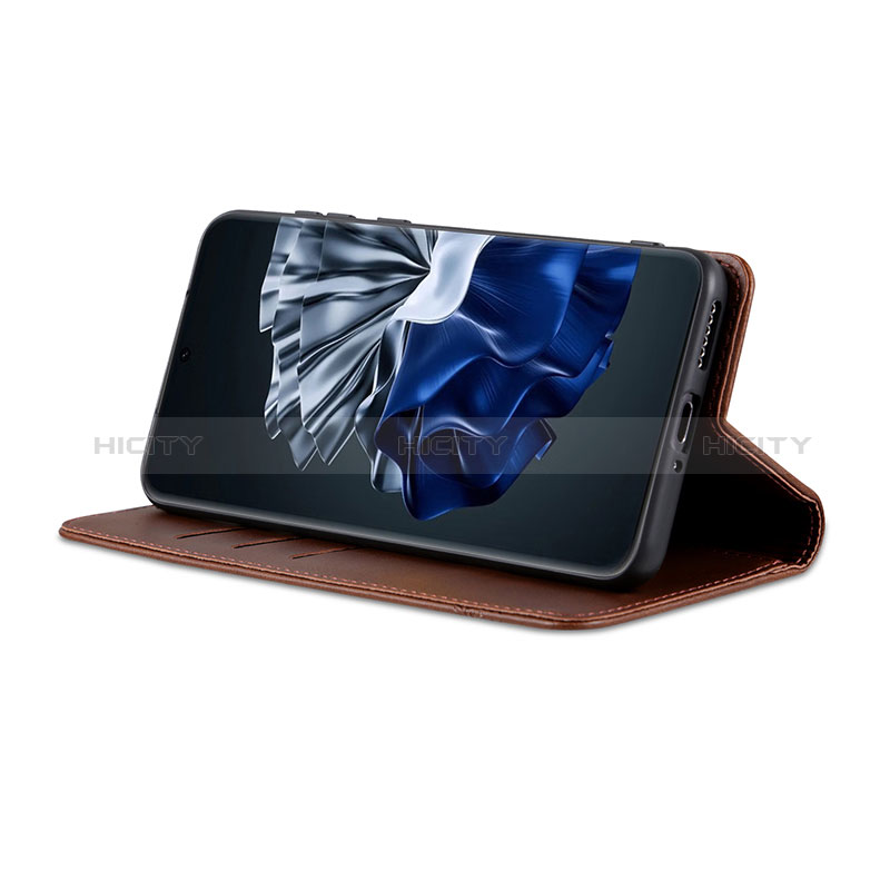 Funda de Cuero Cartera con Soporte Carcasa YZ2 para Huawei P60