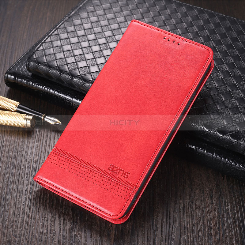 Funda de Cuero Cartera con Soporte Carcasa YZ2 para Oppo A78 5G Rosa Roja