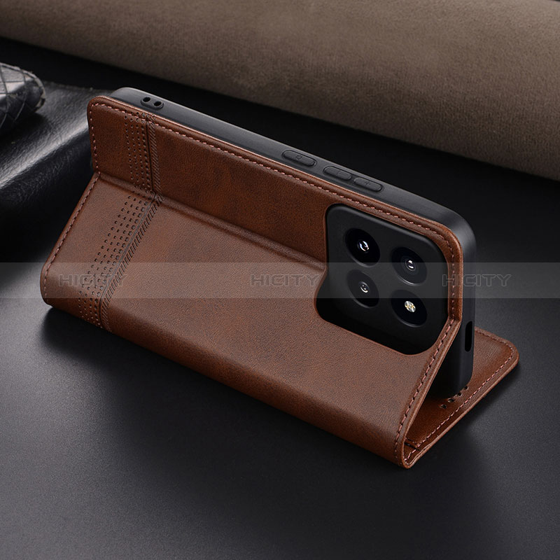 Funda de Cuero Cartera con Soporte Carcasa YZ2 para Xiaomi Mi 14 5G