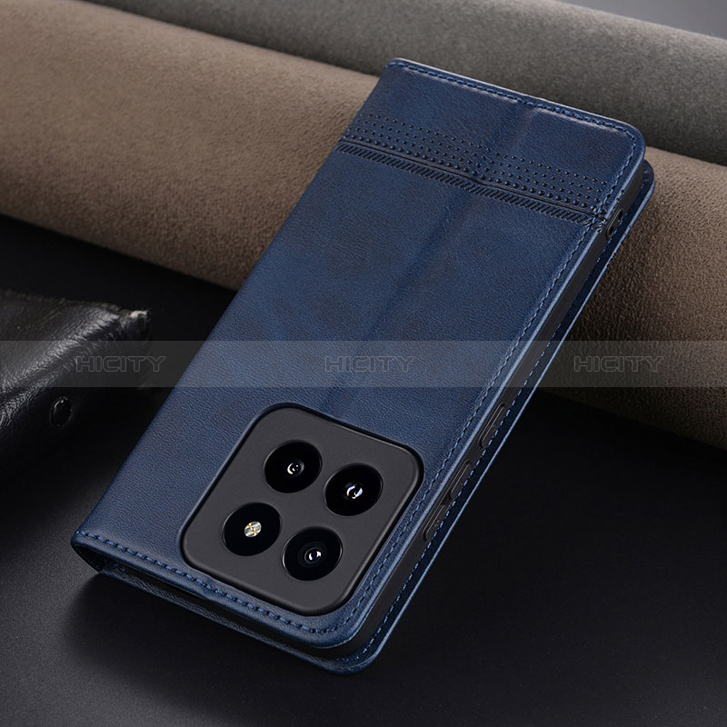 Funda de Cuero Cartera con Soporte Carcasa YZ2 para Xiaomi Mi 14 5G